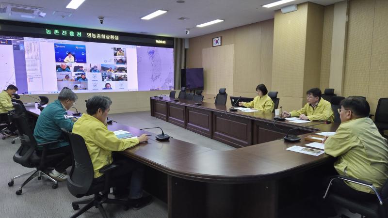 주말 ‘습설’ 예보…농촌진흥청, 중앙-지방 대응 상황 점검